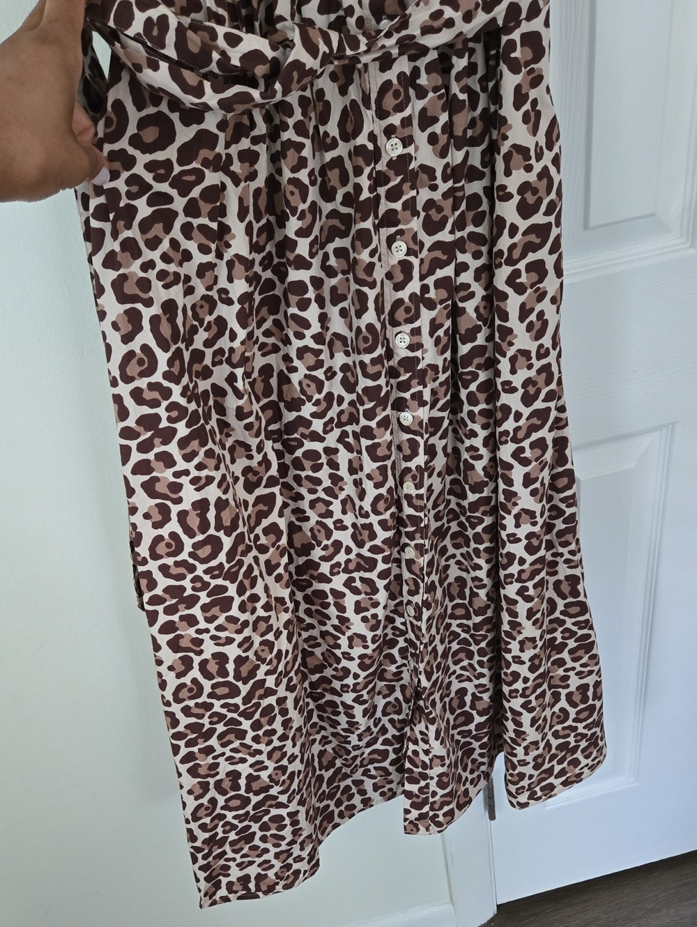 Boden Alexa Maxi Shirt Belted Pocket Short Sleeved Dress NWOT - Picture 7 of 16